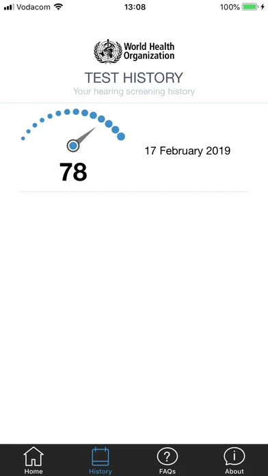hearWHO - Check your hearing! Screenshots