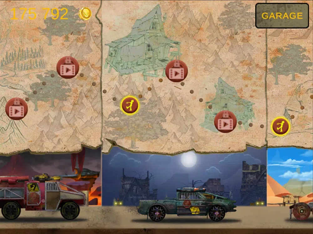 Zoombie Car Games iPad  Screenshots