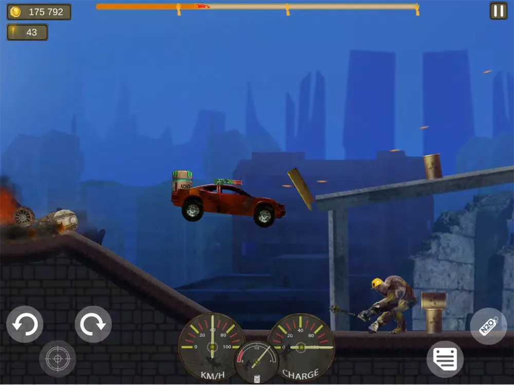 Zoombie Car Games iPad  Screenshots