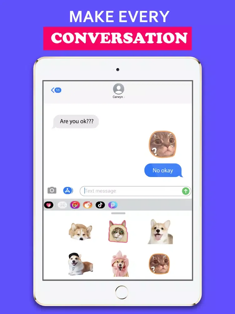 Sticker Maker - Funny Stickers iPad 应用截图