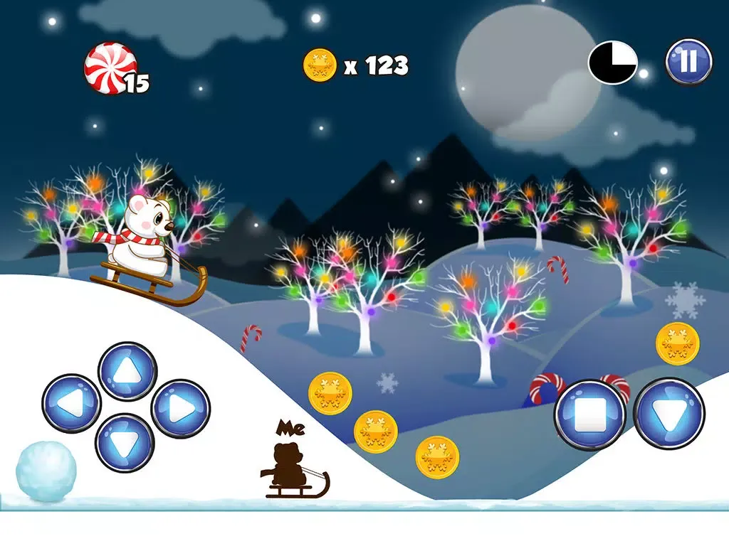 Snowball Run: A Sled Racing Adventure iPad  Screenshots
