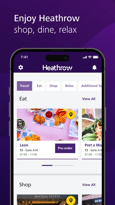 LHR London Heathrow Airport应用截图