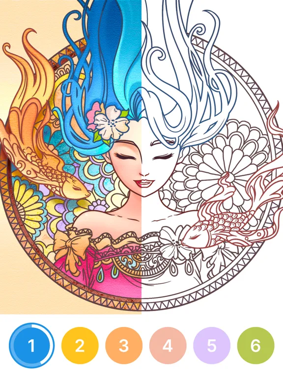 Paint Me: Color By Number iPad  Screenshots