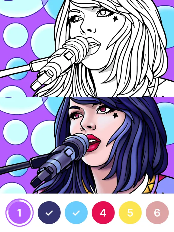 Paint Me: Color By Number iPad  Screenshots