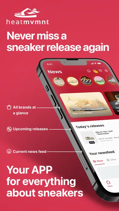 Скриншоты HEAT MVMNT - The Sneaker App