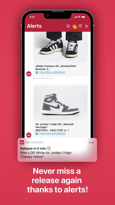 Скриншоты HEAT MVMNT - The Sneaker App
