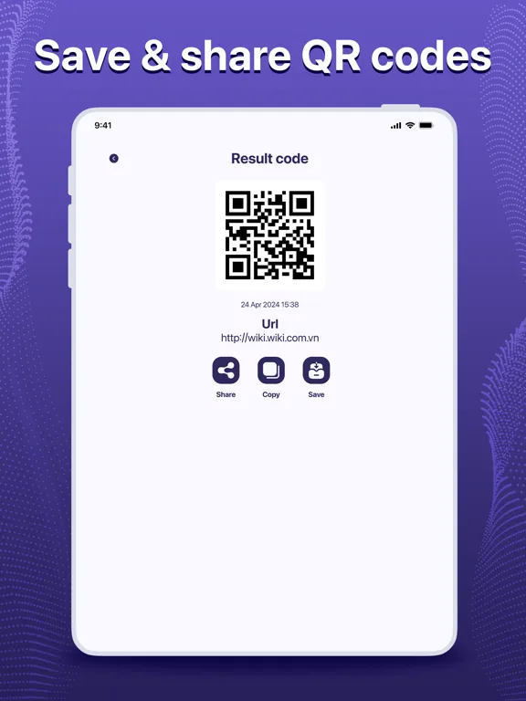 QR Scanner and Barcode Reader iPad  스크린샷