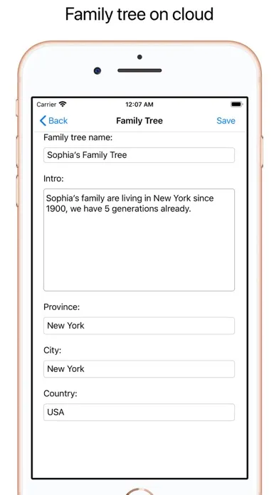 Family Tree स्क्रीनशॉट