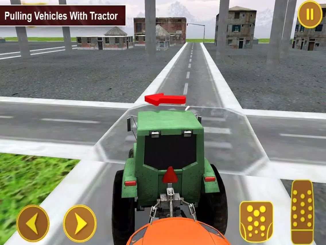 Tangkapan skrin Transport Car Pulling City iPad 