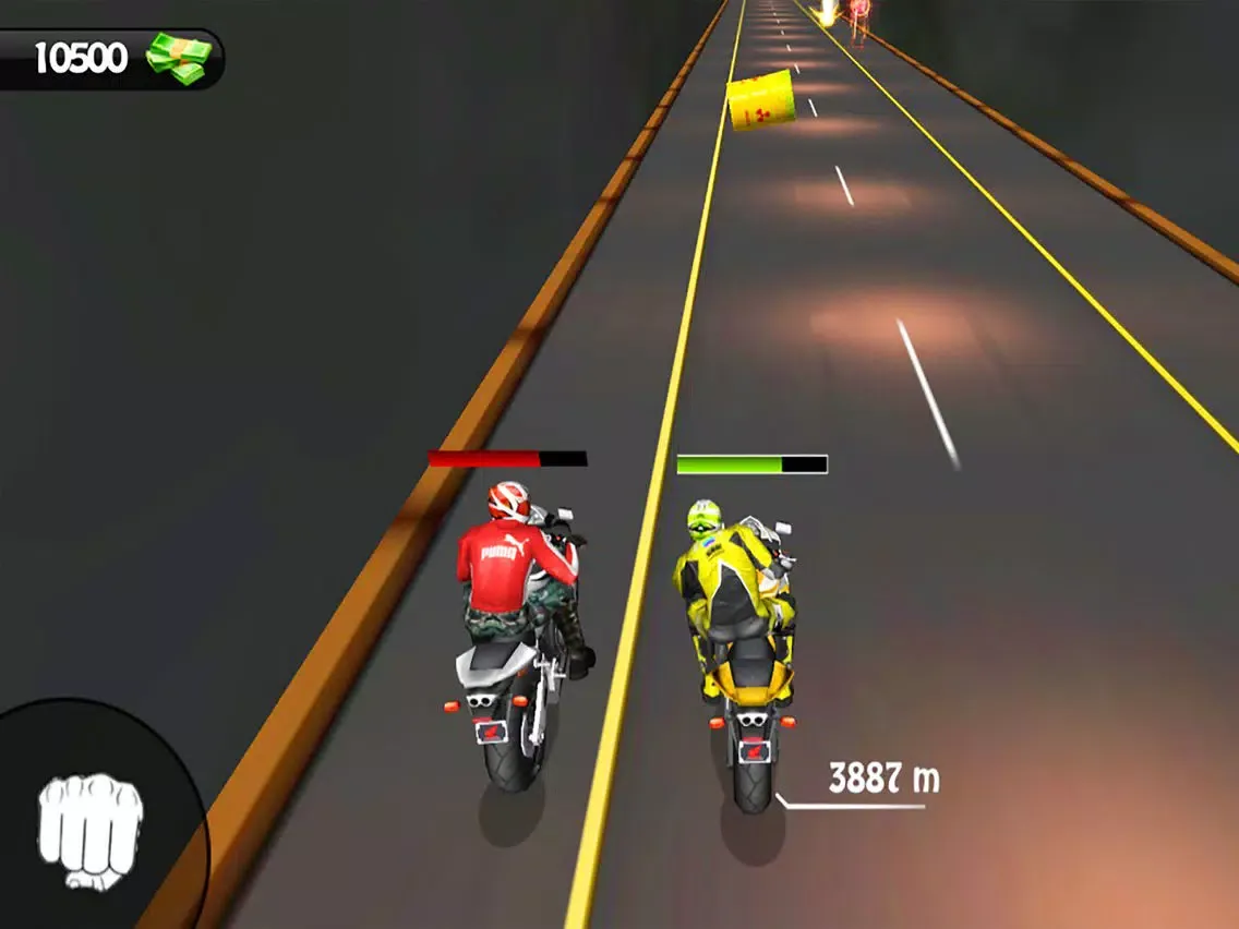 Captures d'écran de Heavy Bike Rider : 3D Fighting Game iPad 