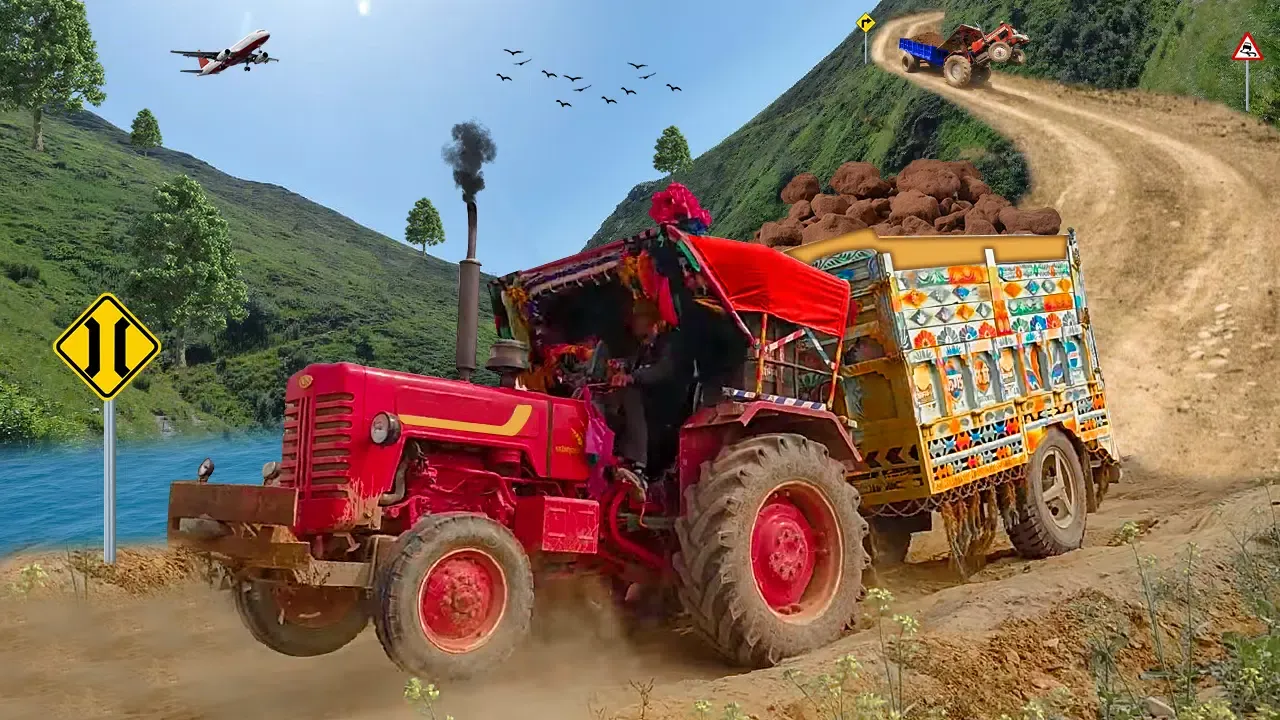 Real Tractor Trolley Simulator Screenshots