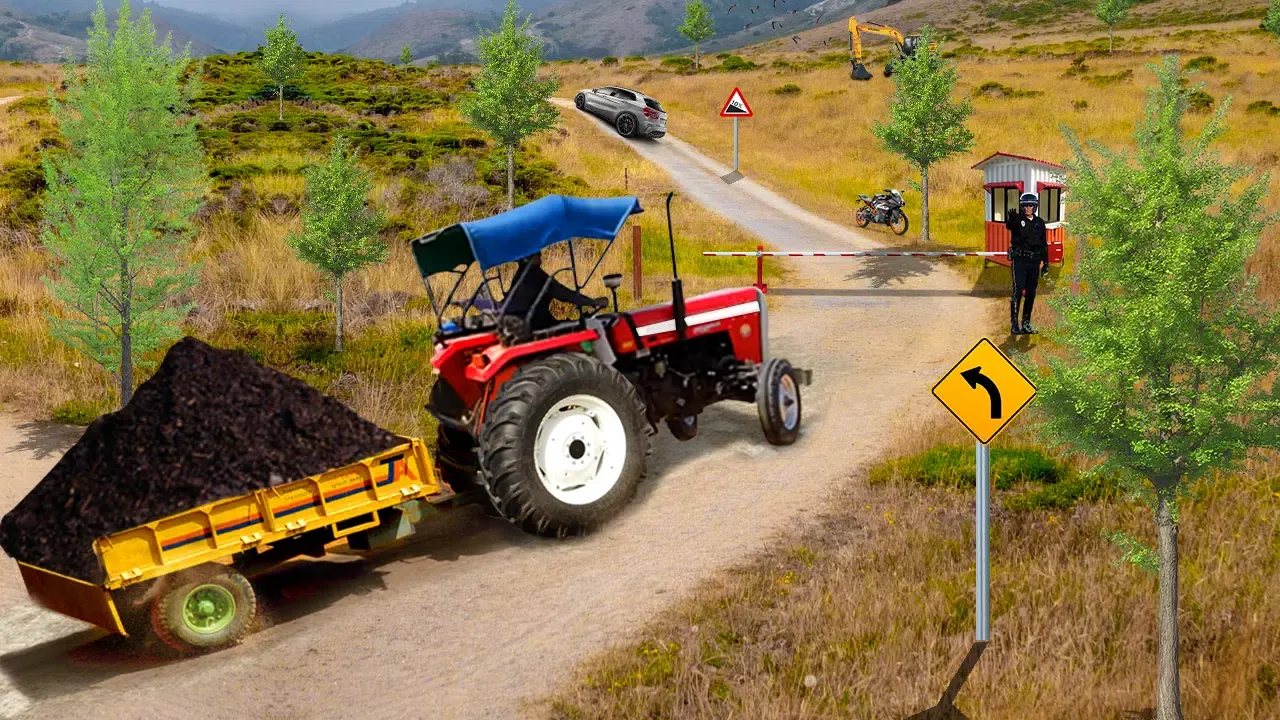 Real Tractor Trolley Simulator Screenshots