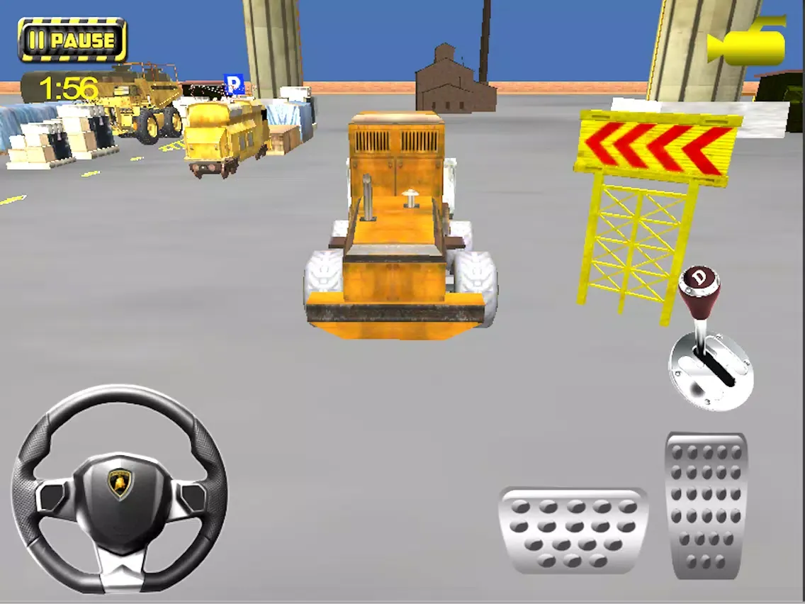Heavy Crane Parking Simulator iPad  Screenshots