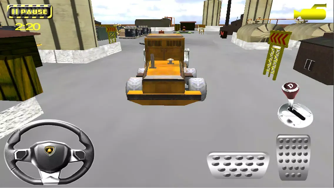 Heavy Crane Parking Simulator Screenshots