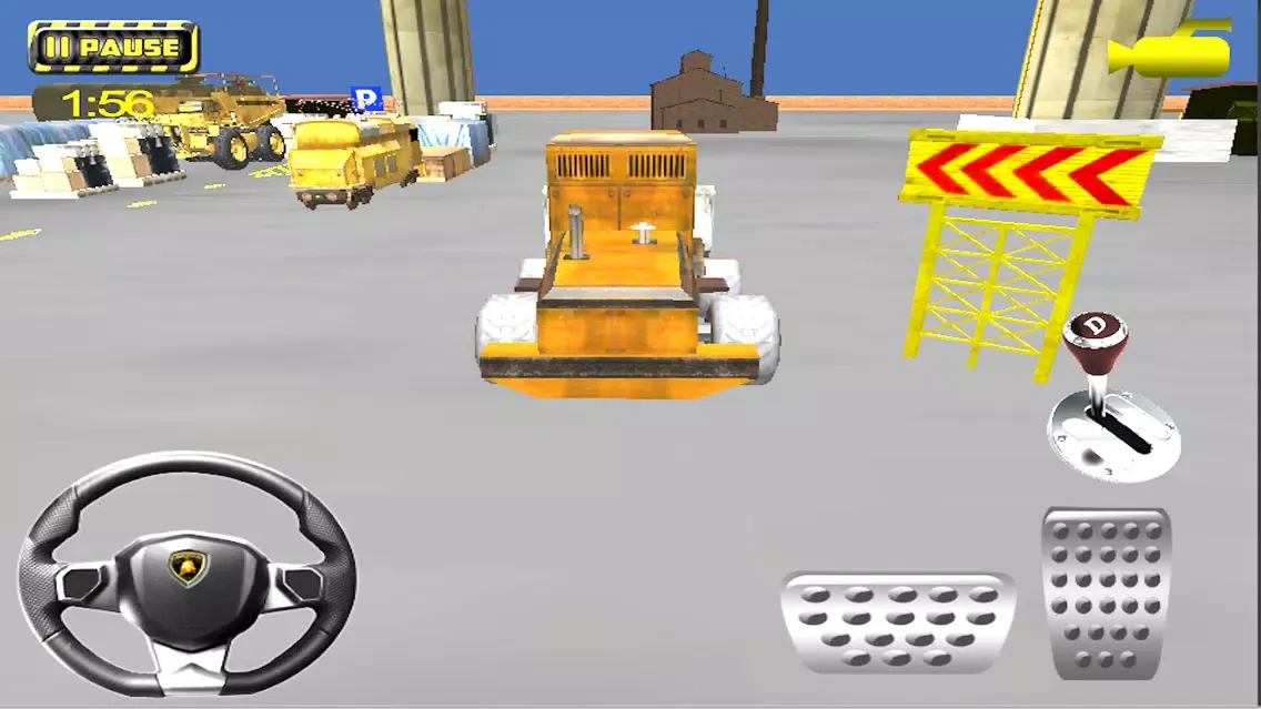 Heavy Crane Parking Simulator Screenshots