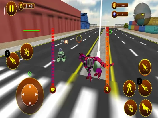 Angry Wolf Robot Battle Game iPad  Ekran Görüntüleri