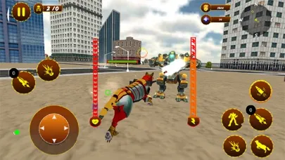Angry Wolf Robot Battle Game Ekran Görüntüleri