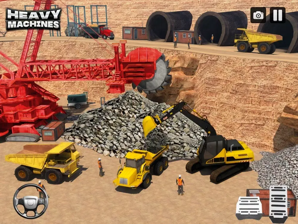 Tangkapan skrin Heavy Machines & Mining Truck iPad 