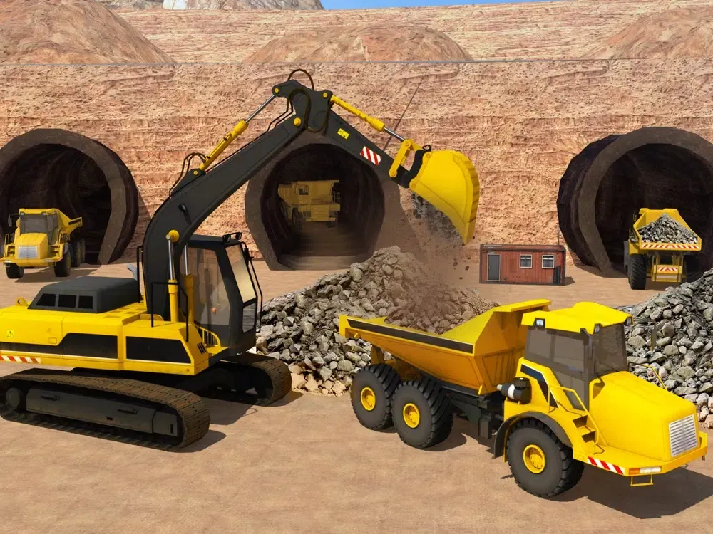 Tangkapan skrin Heavy Machines & Mining Truck iPad 