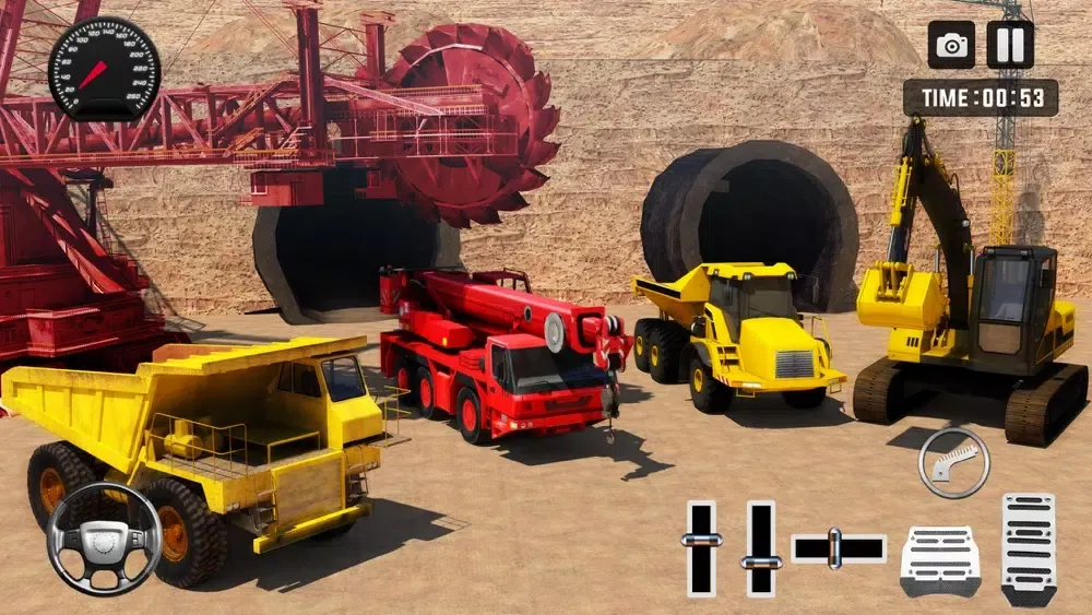 Tangkapan skrin Heavy Machines & Mining Truck