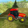 Chained Tractor Towing Car Chained Tractor Towing Car
