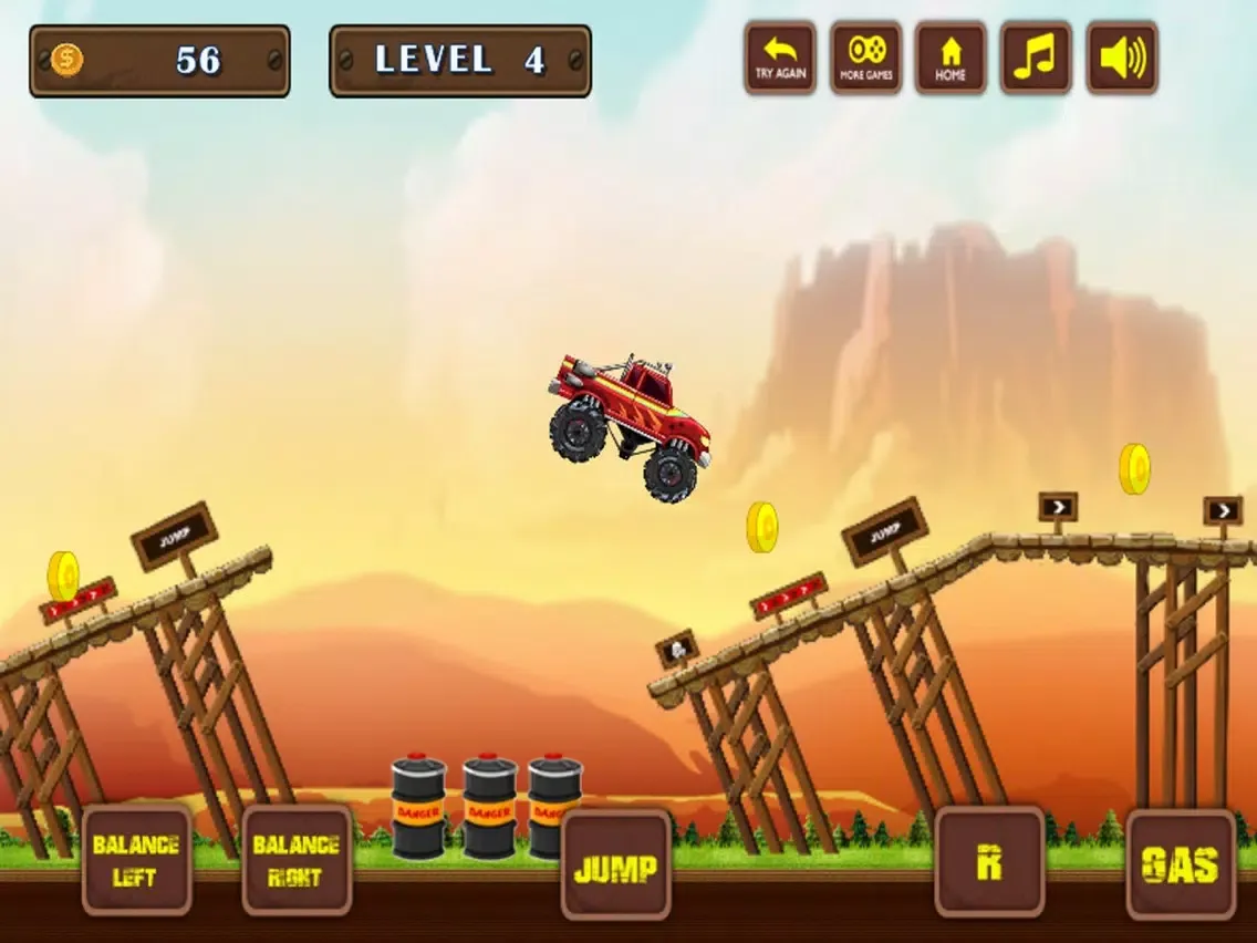 Heavy Truck Wildness Racing iPad  스크린샷