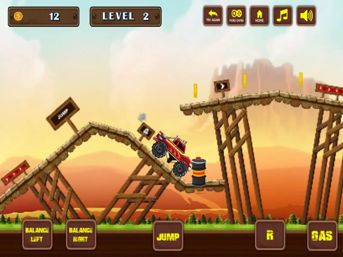 Heavy Truck Wildness Racing iPad  스크린샷