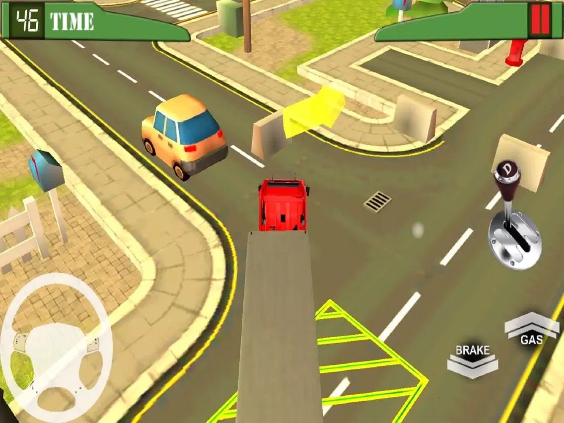 صور Heavy Vehicle Transport : Trail-er Truck Park-ing iPad 