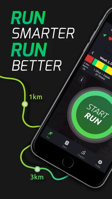 Captures d'écran de Running Trainer: Tracker&Coach