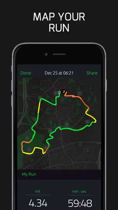 Captures d'écran de Running Trainer: Tracker&Coach