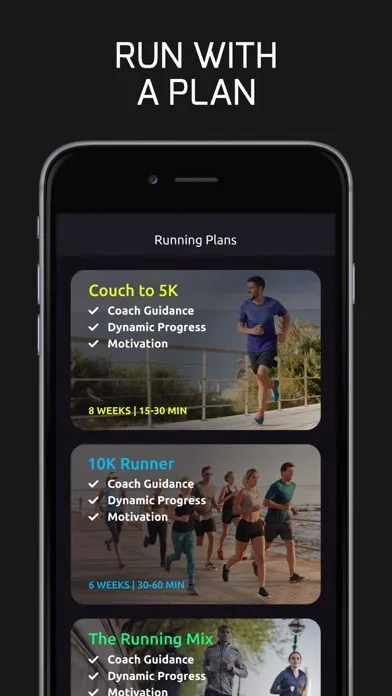 Captures d'écran de Running Trainer: Tracker&Coach