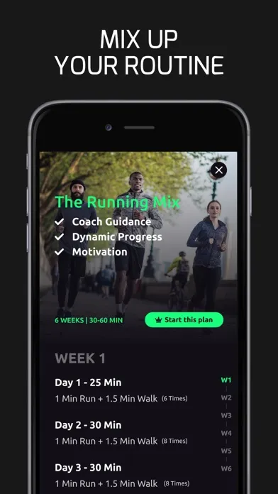 Captures d'écran de Running Trainer: Tracker&Coach