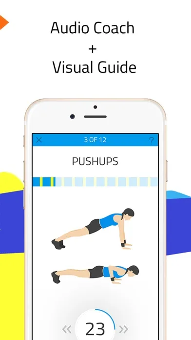 7 minute workout challenge. سکرین شاٹس