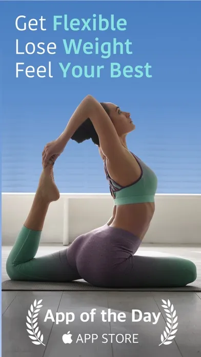 Capturas de tela do Yoga for Weight Loss & more