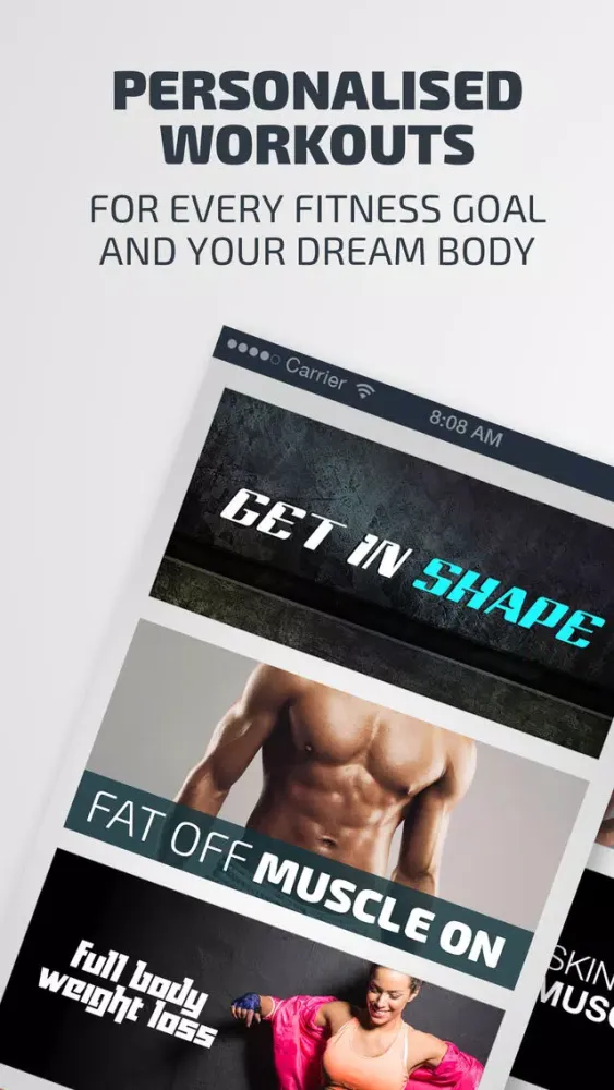 Tangkapan layar Home workout personal trainer