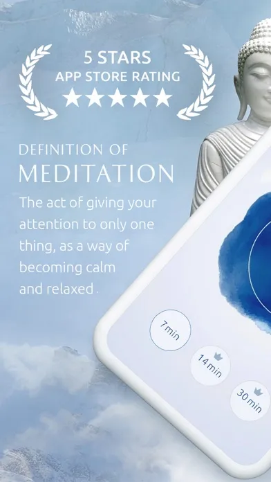 Capturas de tela do Meditation and Relaxation Pro