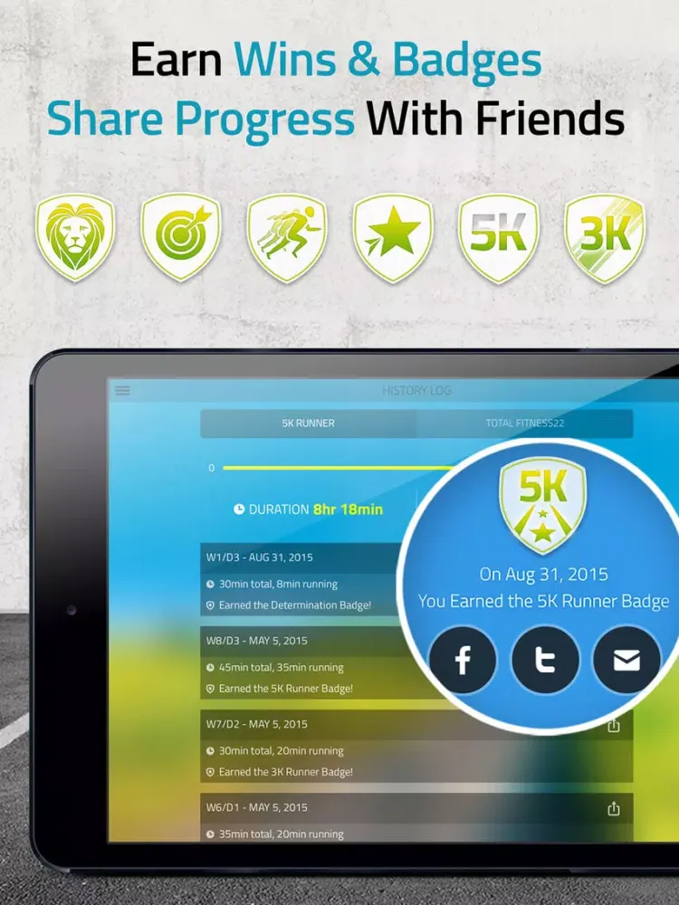 5K Runner, Couch Potato to 5K iPad  سکرین شاٹس