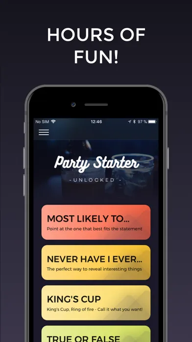 Скриншоты Party Starter - drinking games
