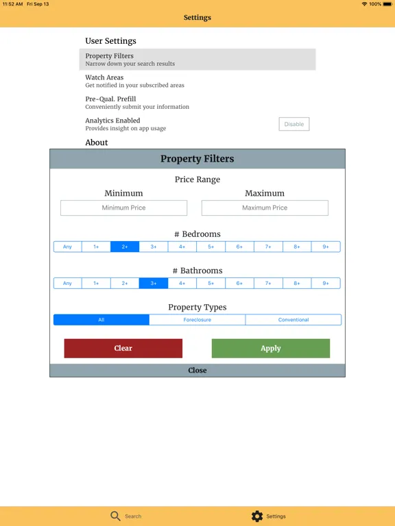 Скриншоты Real Estate Search by ALLHUD iPad 