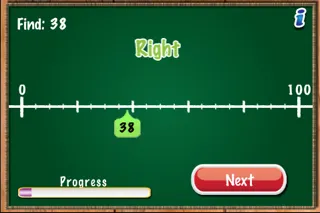 MathTappers: Numberline - a math game to help children learn whole numbers, integers & real numbers Screenshots