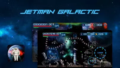 Tangkapan skrin Jetman Galactic