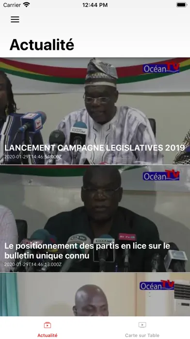 Ảnh chụp màn hình của Le Matinal : L'actualité Bénin