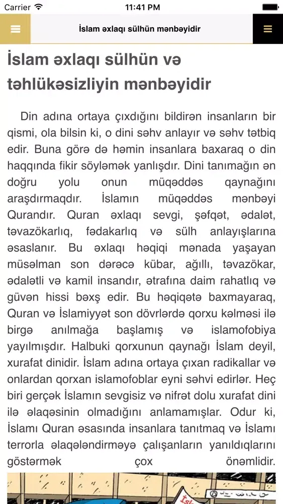 Ảnh chụp màn hình của İslam Sevgidir