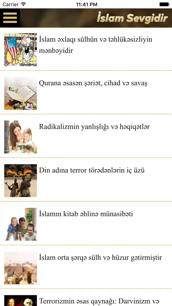 Ảnh chụp màn hình của İslam Sevgidir