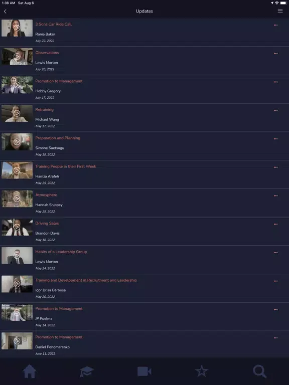 Rev-App iPad  Ekran Görüntüleri