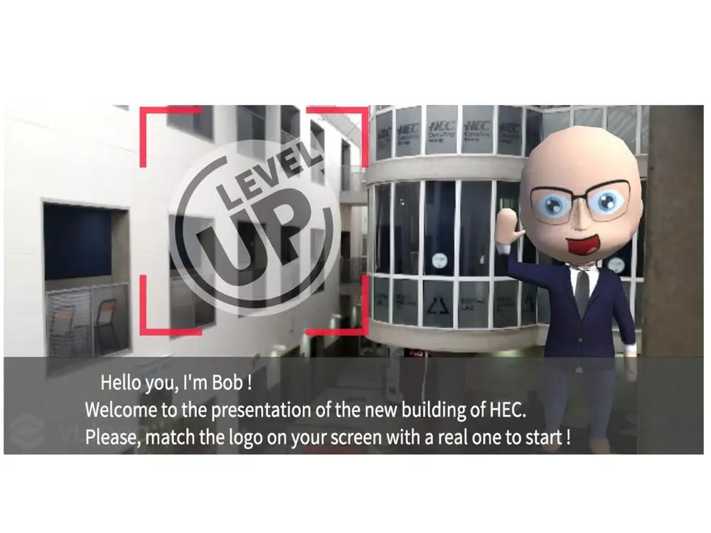 Tangkapan layar LEVEL UP - HEC BUILDING AR iPad 