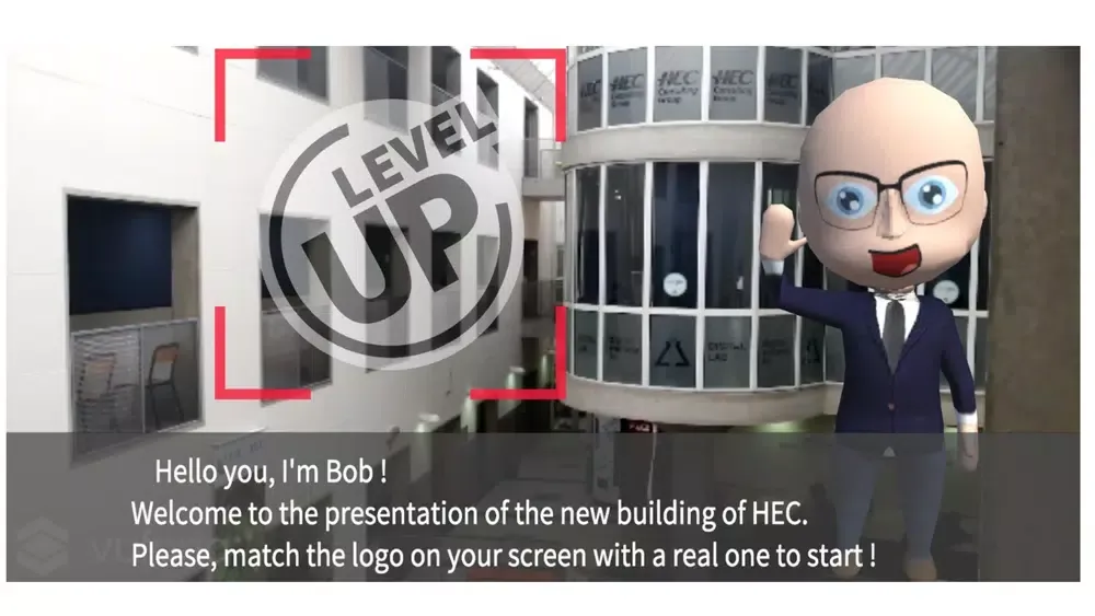 Tangkapan layar LEVEL UP - HEC BUILDING AR