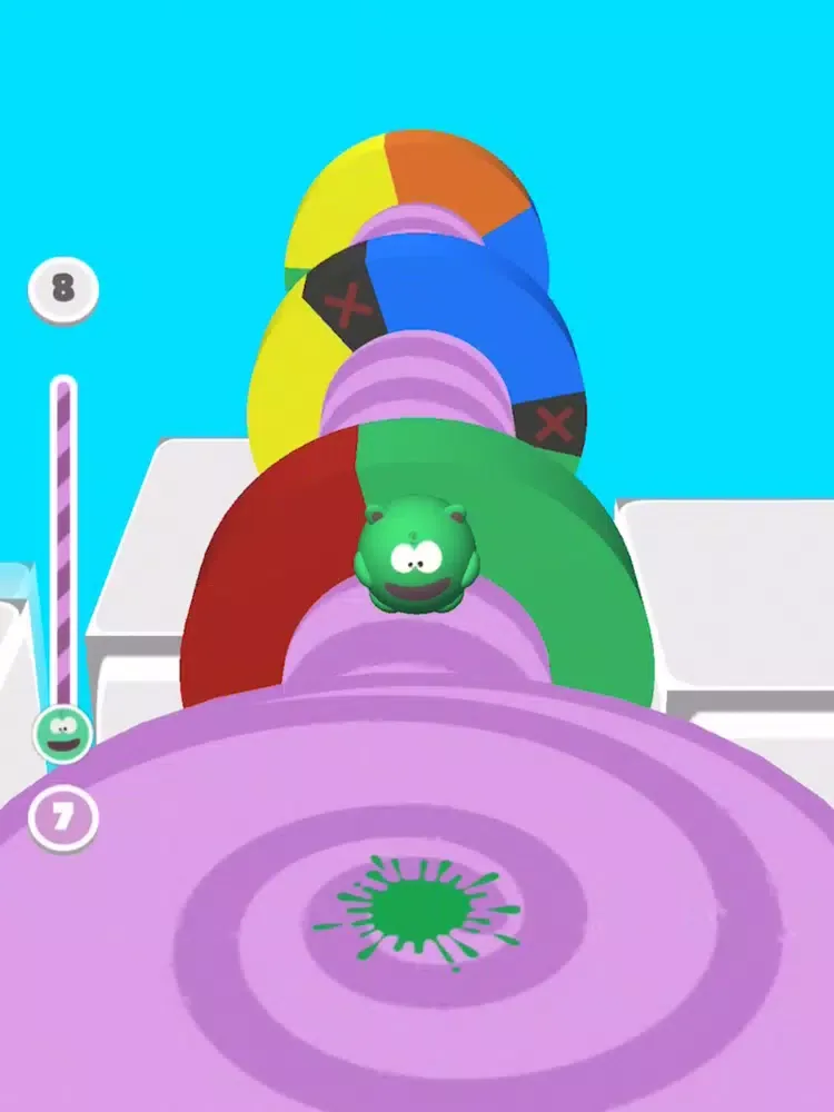 Capturas de tela do BouncyColor!! iPad 