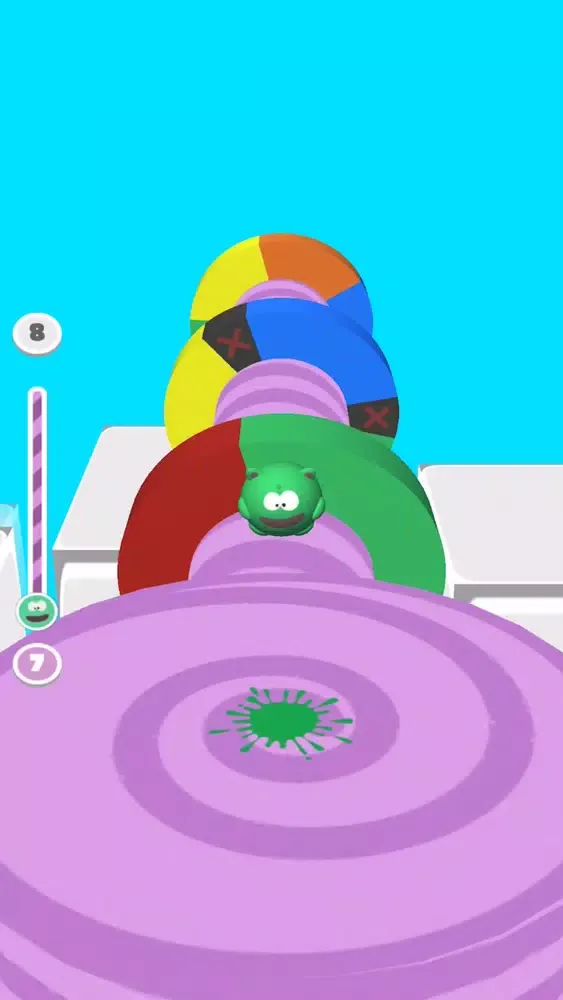 Capturas de tela do BouncyColor!!