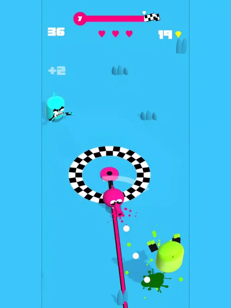 Tangkapan skrin Flubby Vs Monsters iPad 